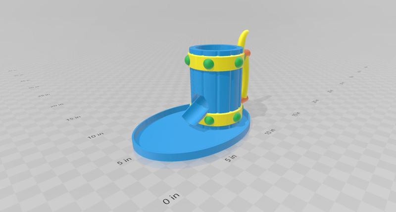 mug style dice tower