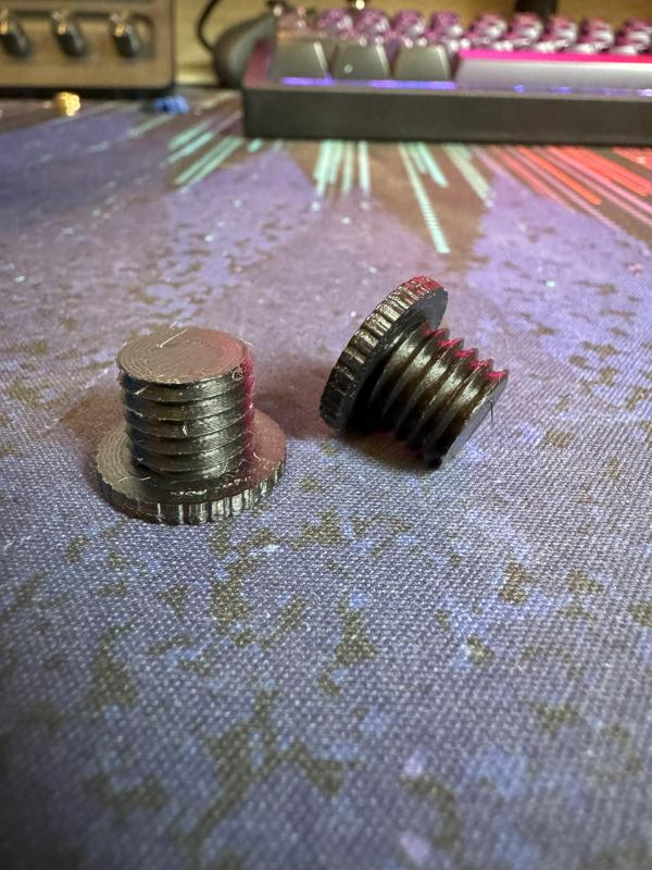 M12 Bolt for 15mm Rail camera setup