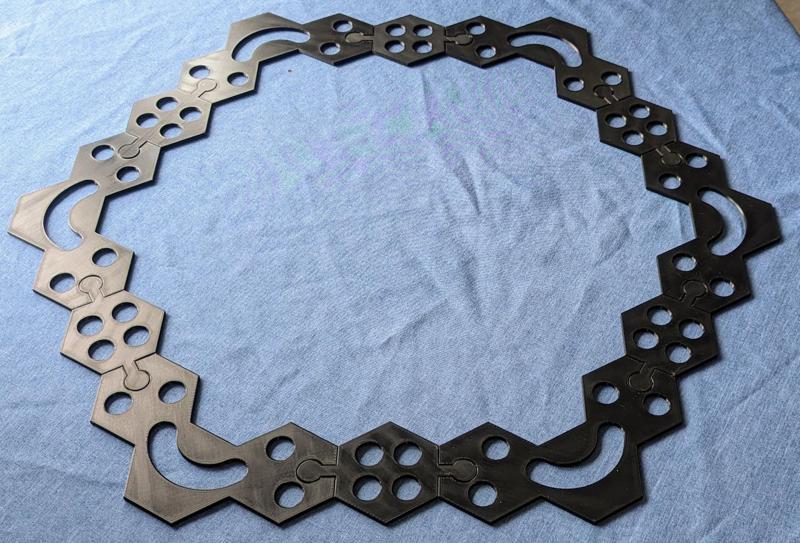 DIE SIEDLER VON CATAN Einrahmung, Landfelder, Meer, Kartenhalter siehe weitere Modelle