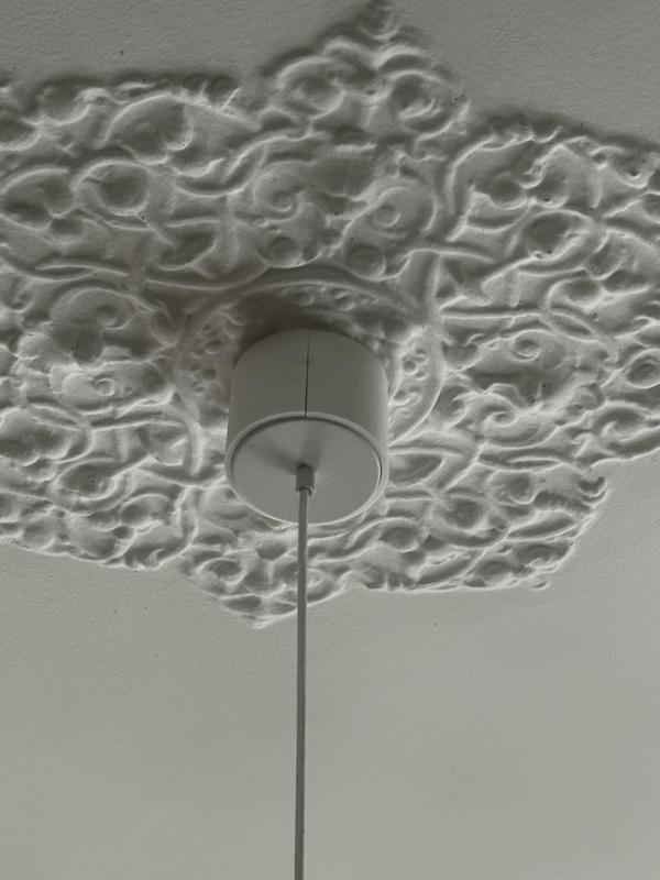 Pendant light cable conceal