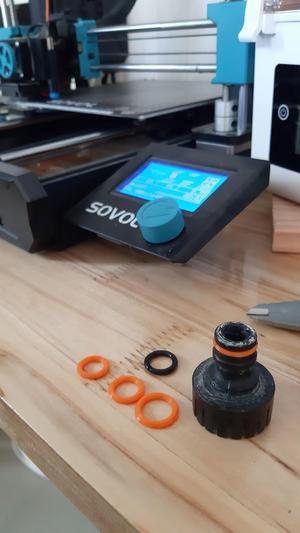 Gasket for garden hose connector