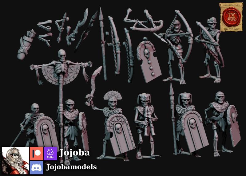 Skellie Egyptians - Undying Dynasties