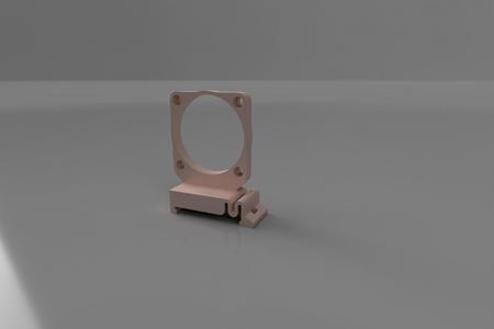 4010 Fan on Din Rail Mount