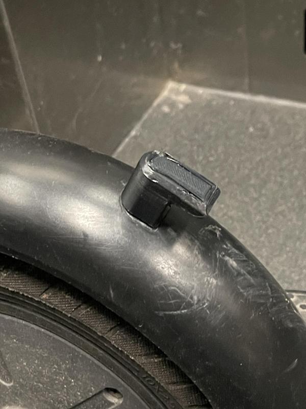 Electric scooter fold hook replacement (E-Way E600)