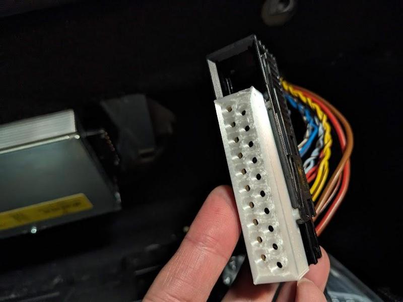 Porsche 987 Amplifier Wiring Bracket Adapter