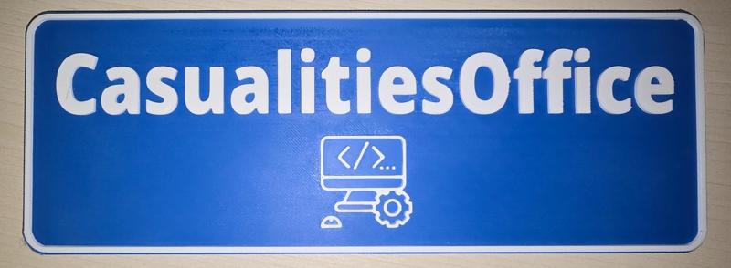 Office sign (Modifiable from MakerLab)