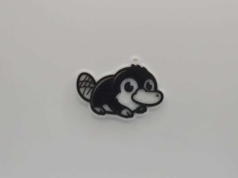 Cute Platypus Keychain