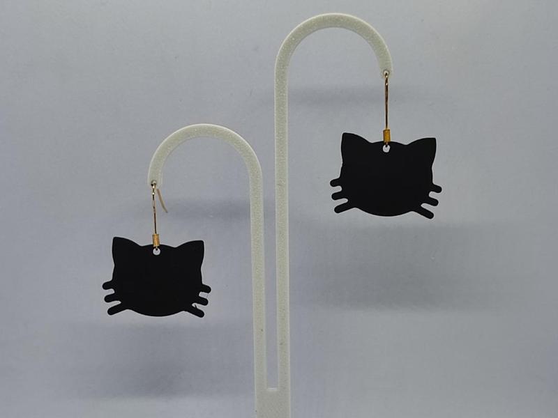 Night Cat Earrings