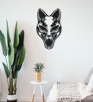 Japanese Kitsune Mask Wall Art
