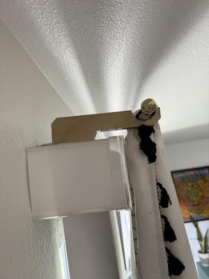 Curtain Rod holder for blinds