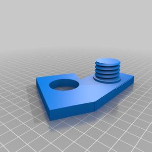 Side Mounted adaptor for Creality (Ender 3) Filament holder 80mm spools