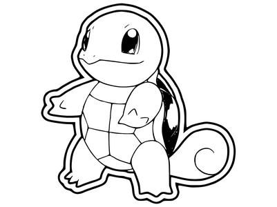 Squirtle Silhouette