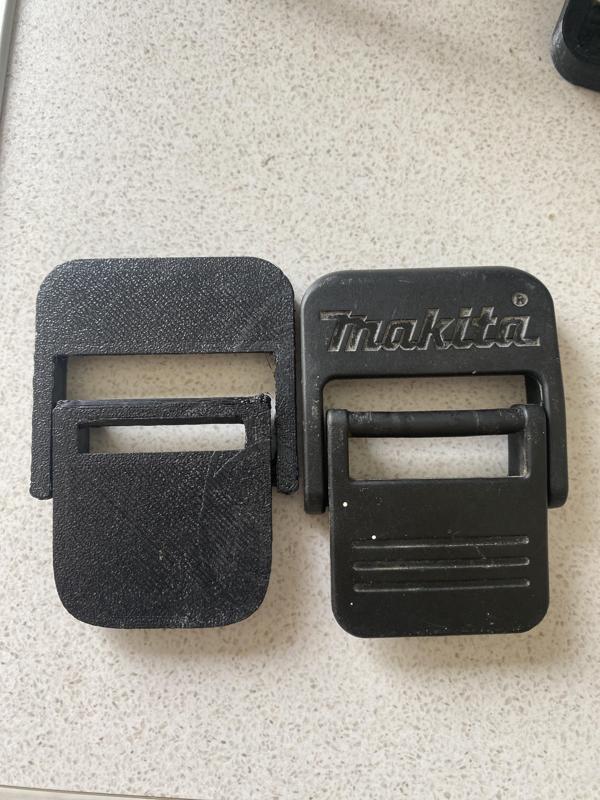 replacement clip for makita toolbox