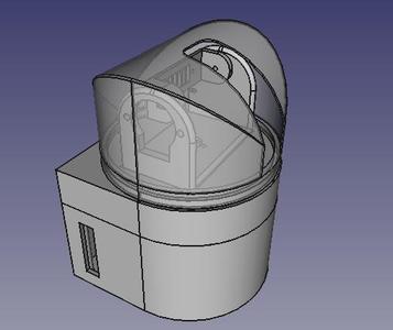 3D scanner LIDAR for TFMini infrared module