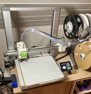 Bambu Lab A1 first layer test