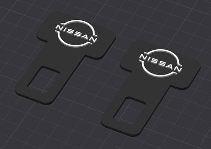 Spona bezpečnostního pásu Nissan X-Trail T30 (Seat Belt Silencer)