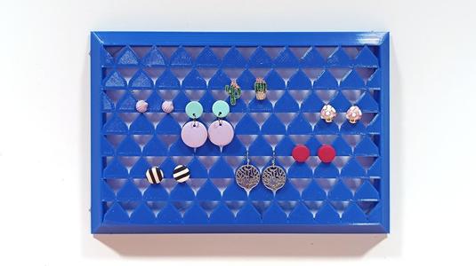 Jewellery earring plug plate