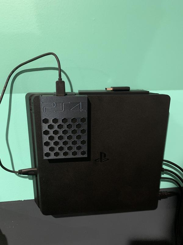 PS4 WALL MOUNT EXTERNAL HARD DRIVE CASE HANGER