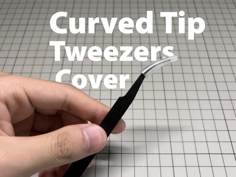 Curved Tip Tweezers Cover Curved Tip Tweezers Cover