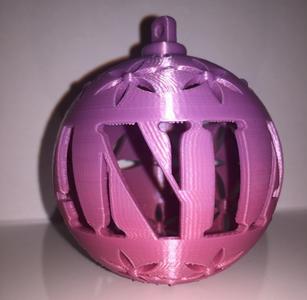 Christmas ball First name ANIA