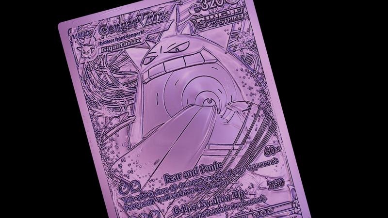 Gengar V Max  SWORD & SHIELD FUSION STRIKE CARD