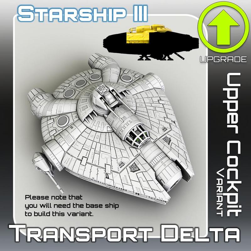 Transport Delta Upper Cockpit Variant Upgrade