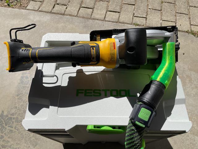 Festool Cleantec D27 to Dewalt Atomic Circular - DCS571