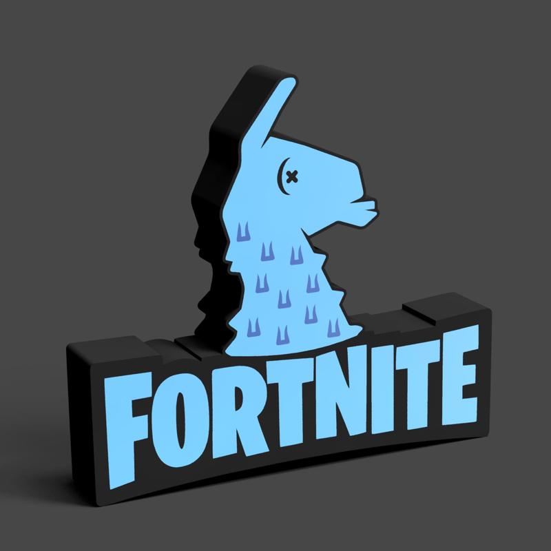Fortnite Lama LED LightBox Lamp
