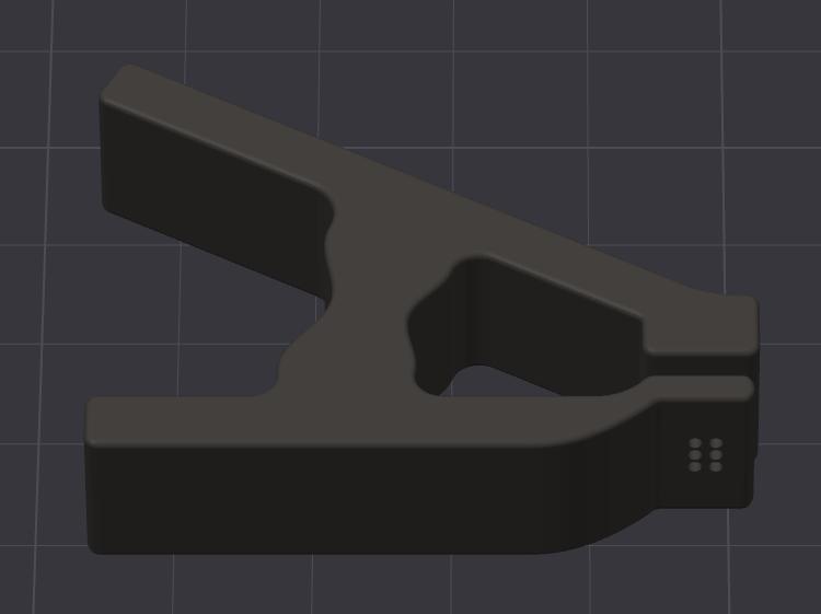 JTAG/SWD Programming Clamp 0.5mm pitch
