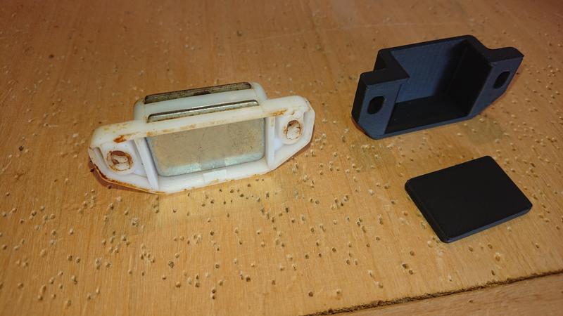 Magnetschnapper, Magnetschloss oder Magnetschließer für Türen aller Art