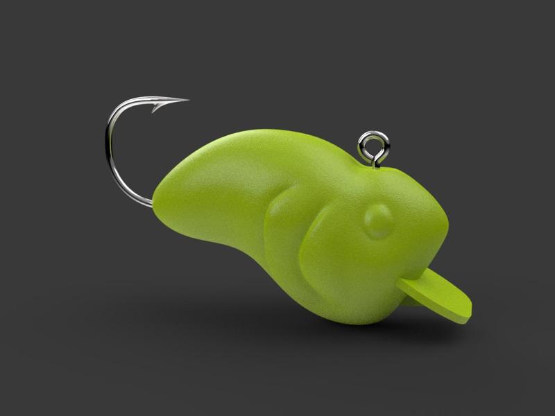 Custom Hard Body for Jig Fishing Lure
