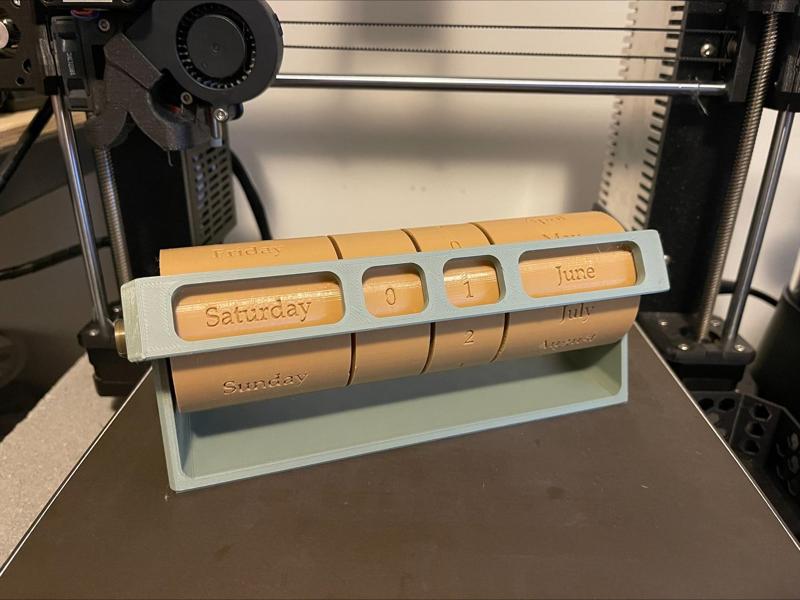 Desktop Calendar Wheel