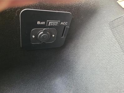 Toyota Camry 2018-now trunk cigarette socket.