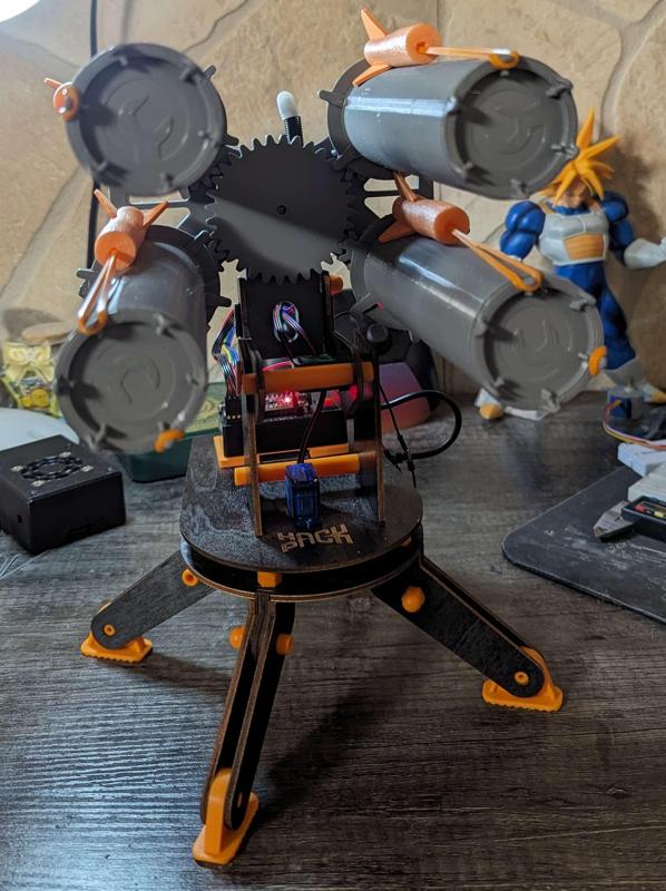 Hack Pack IR Turret Heavy Arms upgrade (WIP)