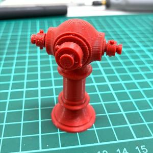 Fire Hydrant in 1:12 Scale （1:12 消防水龍頭）
