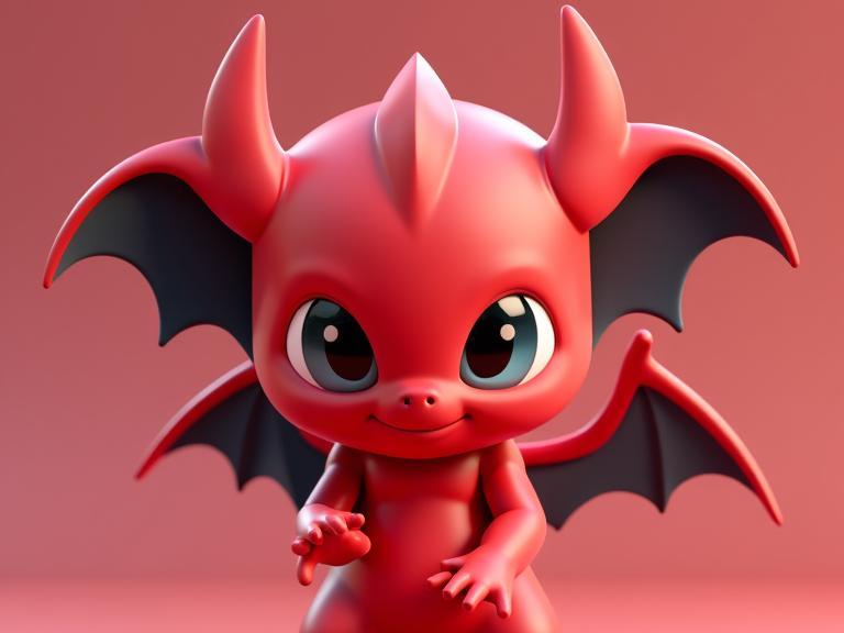 small cute devil