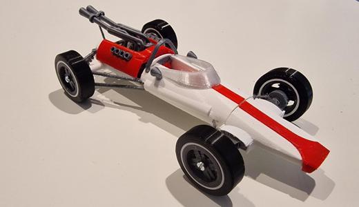 Ford Lotus 34 year 1964 scale 1:24 designer Ed van der Heijden.