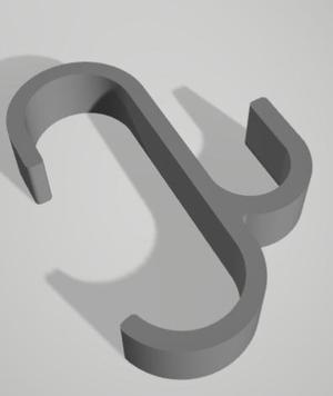 Bathroom radiator / heater hook