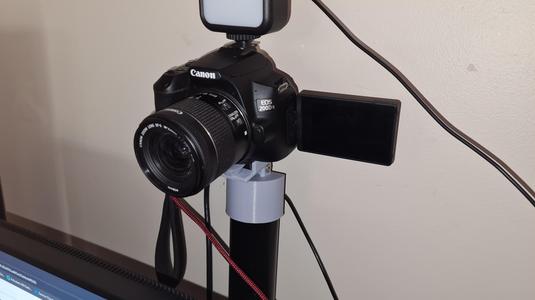 DSLR Mount for VESA Monitor Stand