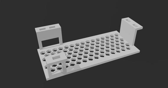 SW223 KVM Switch Under Desk Mount