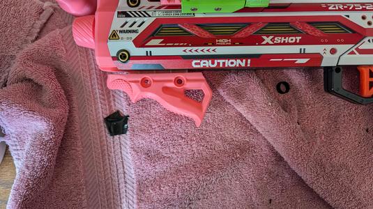 grips for airsoft or blaster tag