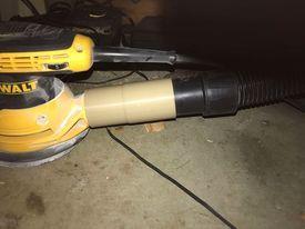 Dewalt vacuum sander adapter