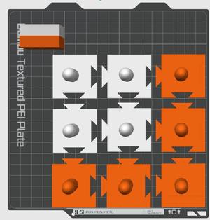Embroidery Thread Spool Holders 12mm- FULL SET