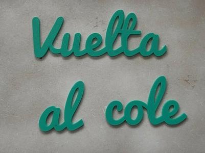 Cartel vuelta al cole