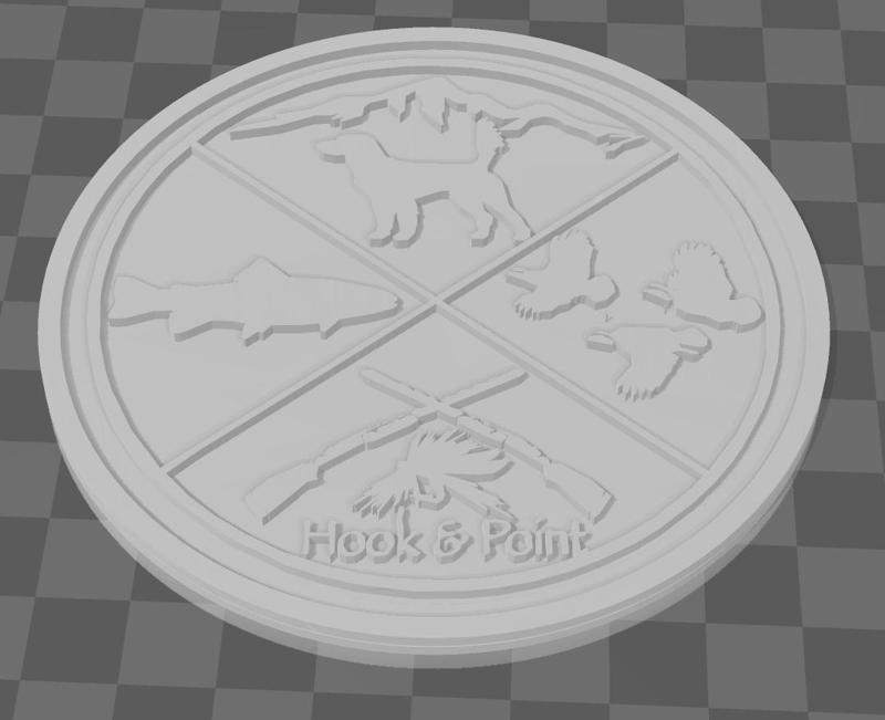 Hook And Point Coaster