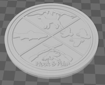 Hook And Point Coaster