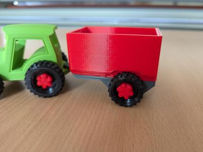 Little pit stop tractor - dumper