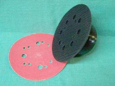 5" Velcro Hand Sander Disc (4 bolt hole) (3-hole version in link below)