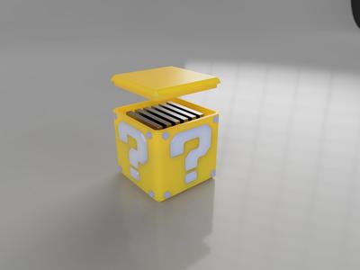 “? block” DS/3DS cartridge holder