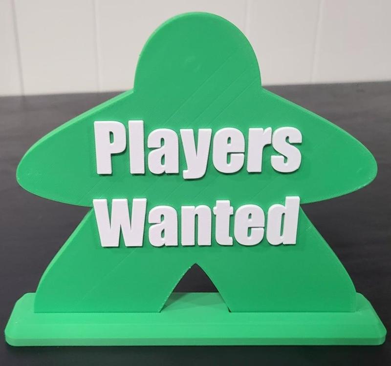 Players Wanted Sign